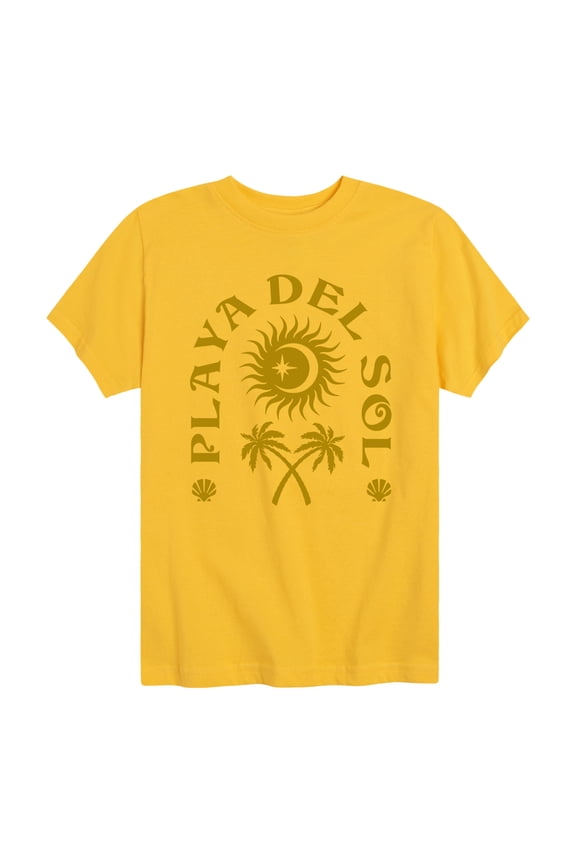- Playa Del Sol - Youth Boys Short Sleeve Graphic T-Shirt