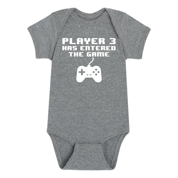Instant Message - Player 3 Has Entered Game - Infant Baby One Piece