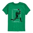 thumbnail image 1 of Instant Message - Player Catching Football Short Sleeve Graphic T-Shirt, 1 of 5