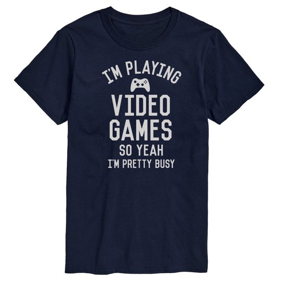 Instant Message - Playing Video Games - Adult Short Sleeve Tee