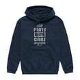 thumbnail image 1 of Instant Message - Plays With Cars Still - Men's Pullover Hooded Fleece Sweatshirt, 1 of 5