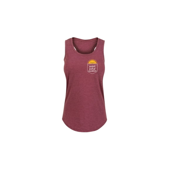 Instant Message - Pocket Full Of Sunshine - Women's Racerback Tank