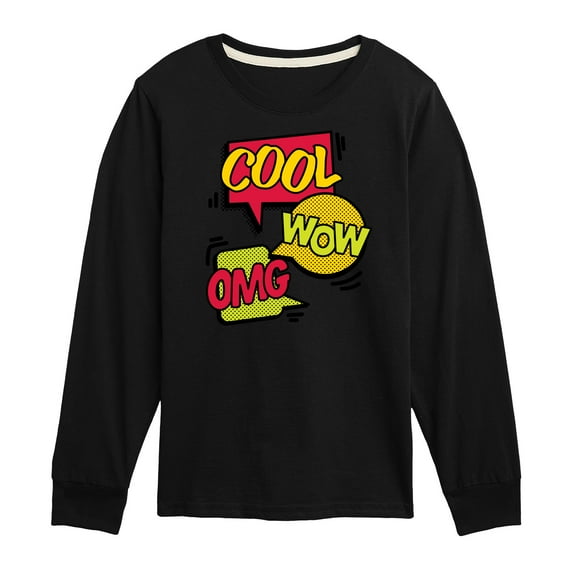 Instant Message - Pop Art Bubbles - Toddler & Youth Long Sleeve Graphic T-Shirt
