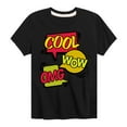 thumbnail image 1 of Instant Message - Pop Art Bubbles - Toddler & Youth Short Sleeve Graphic T-Shirt, 1 of 6