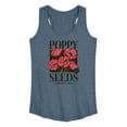 thumbnail image 1 of Instant Message - Poppy Seeds Organic - Women's Racerback Tank Top, 1 of 6