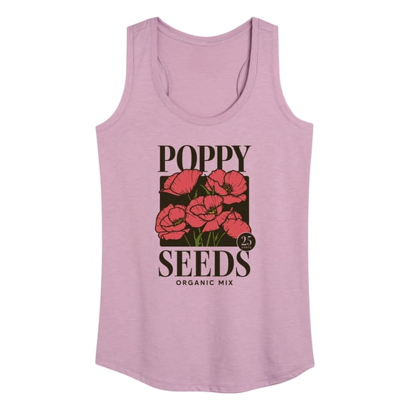 Instant Message - Poppy Seeds Organic - Women's Racerback Tank Top