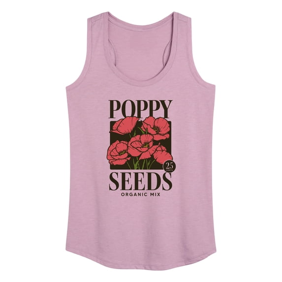 Instant Message - Poppy Seeds Organic - Women's Racerback Tank Top