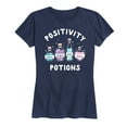 thumbnail image 1 of Instant Message - Positivity Potions - Women's Short Sleeve Graphic T-Shirt, 1 of 5