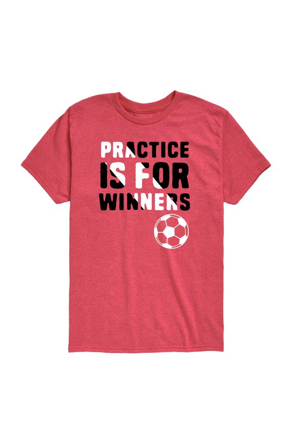 - Practice Is For Winners - Toddler Boys Short Sleeve Graphic T-Shirt