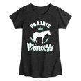 thumbnail image 1 of Instant Message - Prairie Princess Fitted Short Sleeve Graphic T-Shirt, 1 of 6