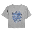 thumbnail image 1 of Instant Message - Praise Is My Playlist Cropped Graphic T-Shirt, 1 of 5
