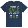 thumbnail image 1 of Instant Message - Prefer Kale Silent K - Men's Short Sleeve Graphic T-Shirt, 1 of 5