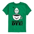 thumbnail image 1 of Instant Message - Prepare To Dye, Easter Egg  - Youth Short Sleeve Tee, 1 of 5