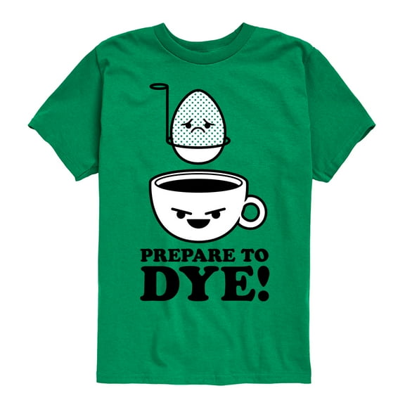 Instant Message - Prepare To Dye, Easter Egg - Youth Short Sleeve Tee