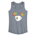 thumbnail image 1 of Instant Message - Equalitea - Women's Racerback Graphic Tank, 1 of 6