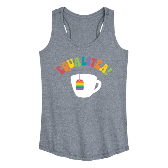 Instant Message - Equalitea - Women's Racerback Graphic Tank