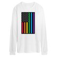 thumbnail image 1 of Instant Message - Pride Flag Long Sleeve Graphic T-Shirt, 1 of 4