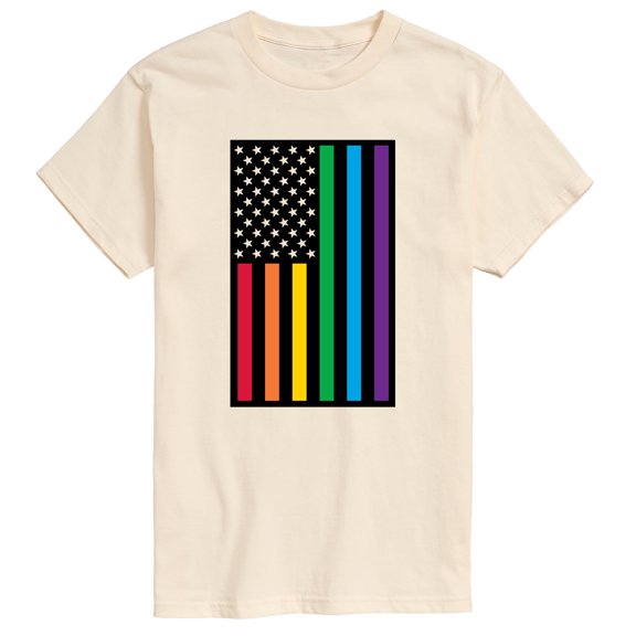 Instant Message - Pride Flag - Men's Short Sleeve Graphic T-Shirt