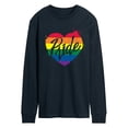 thumbnail image 1 of Instant Message - Pride Heart Long Sleeve Graphic T-Shirt, 1 of 4