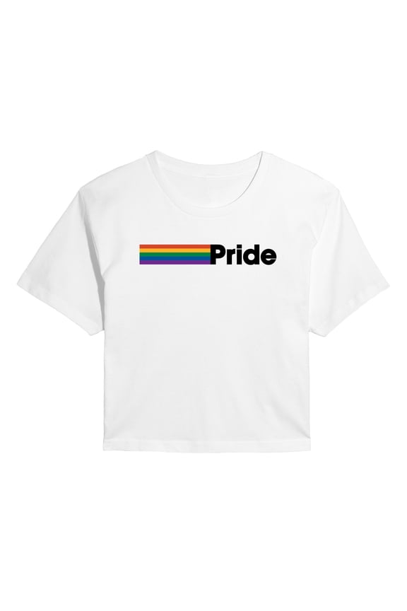 - Pride Cropped Graphic T-Shirt