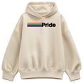thumbnail image 1 of Instant Message - Pride Oversized Fleece Hoodie Sweatshirt, 1 of 4