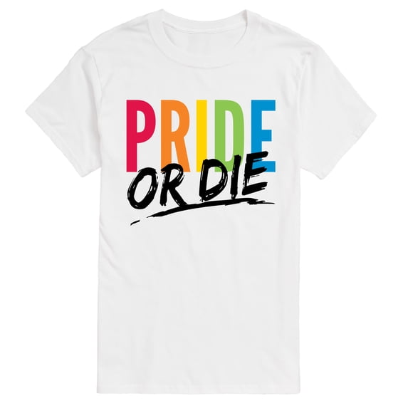 Instant Message - Pride Or Die - Men's Short Sleeve Graphic T-Shirt