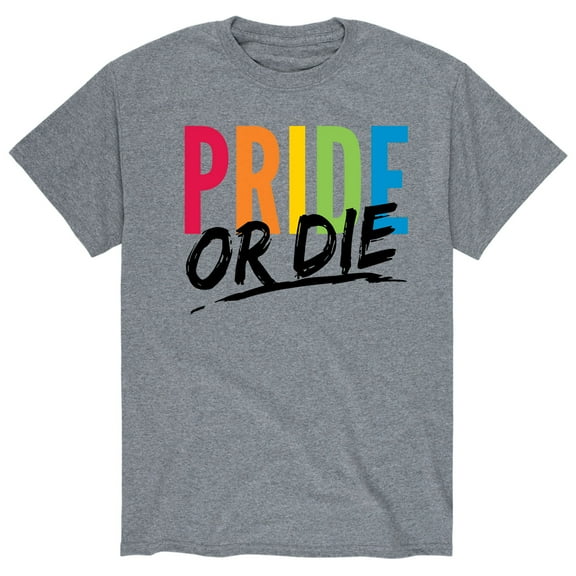 Instant Message - Pride Or Die - Men's Short Sleeve Graphic T-Shirt