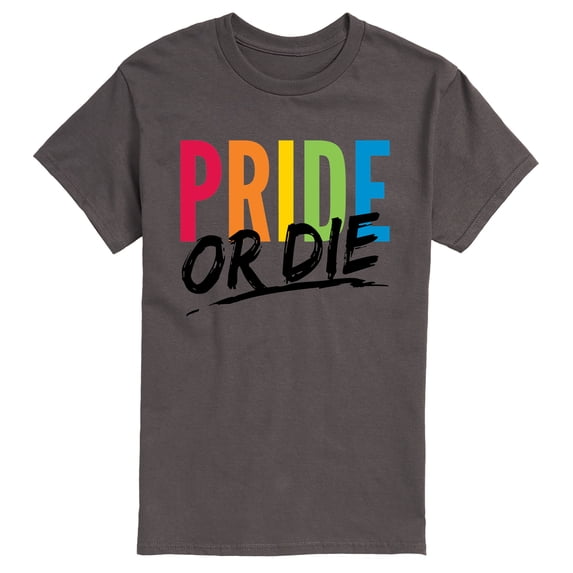 Instant Message - Pride Or Die - Men's Short Sleeve Graphic T-Shirt