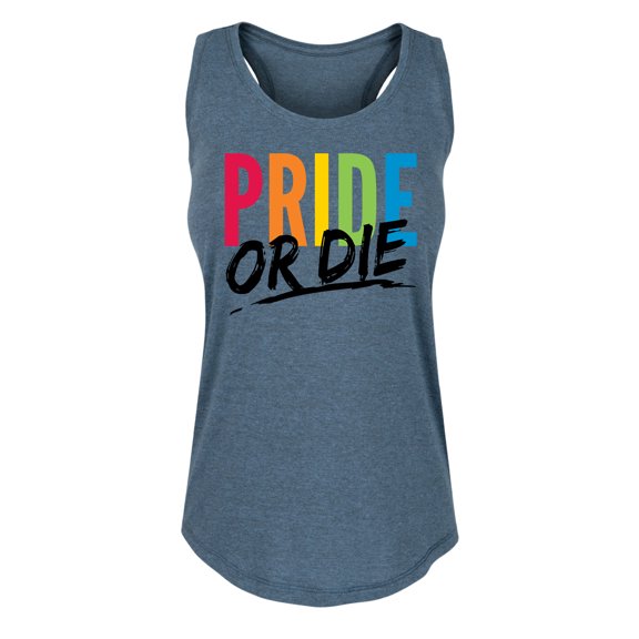 Instant Message - Pride Or Die - Women's Racerback Tank