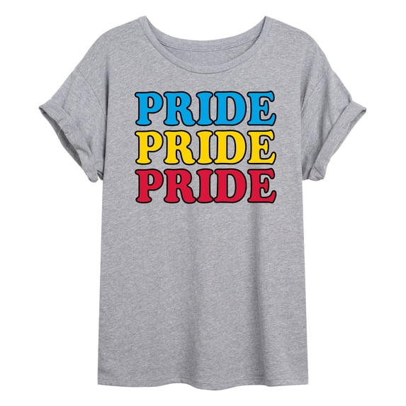 Instant Message - Pride Repeated Relaxed Fit T-Shirt