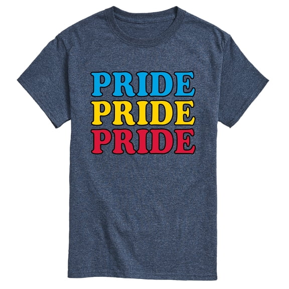 Instant Message - Pride Repeated Short Sleeve Graphic T-Shirt