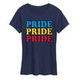 thumbnail image 1 of Instant Message - Pride Repeated Short Sleeve Graphic T-Shirt, 1 of 5