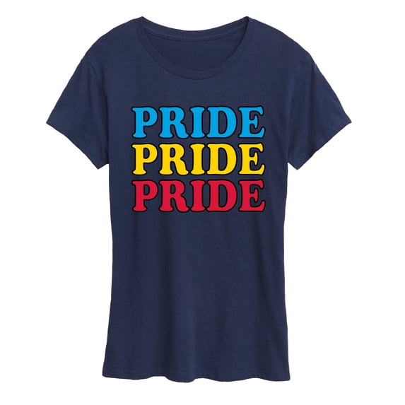 Instant Message - Pride Repeated Short Sleeve Graphic T-Shirt
