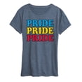 thumbnail image 1 of Instant Message - Pride Repeated Short Sleeve Graphic T-Shirt, 1 of 5