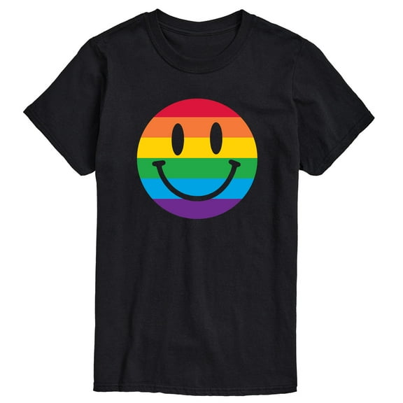Instant Message - Pride Smile - Men's Short Sleeve Graphic T-Shirt