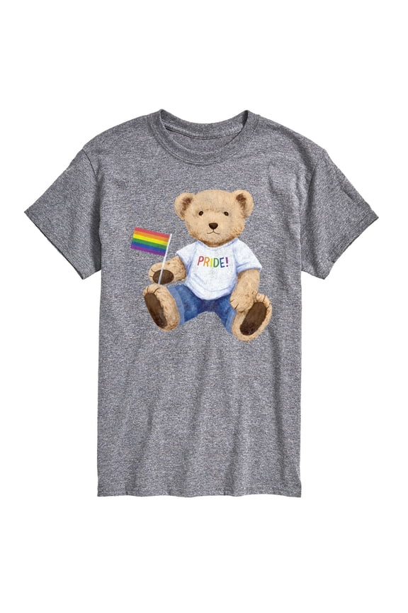- Pride Teddy Bear Short Sleeve Graphic T-Shirt