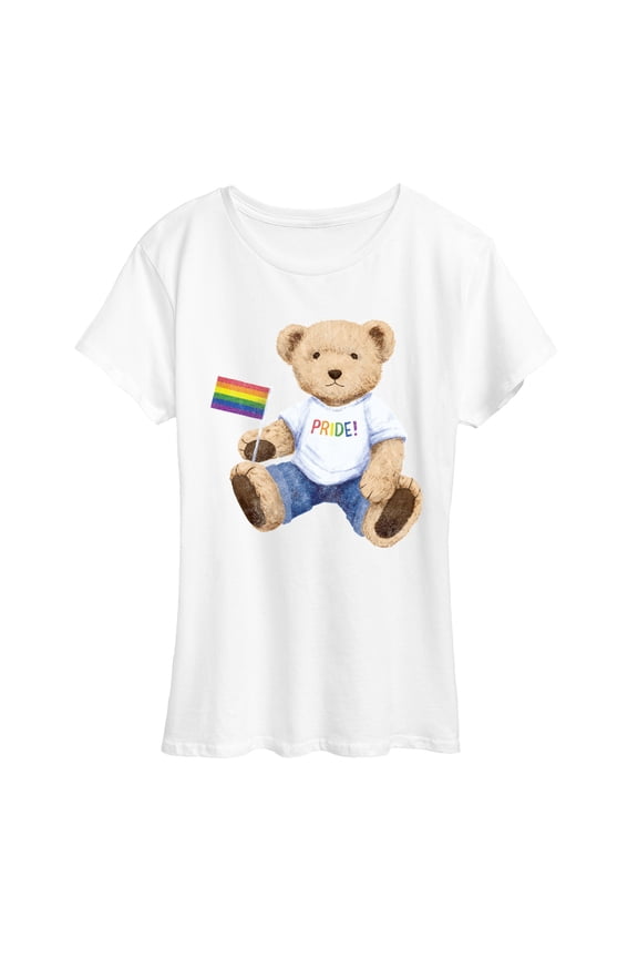 - Pride Teddy Bear - Women's Short Sleeve Graphic T-shirt
