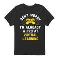 thumbnail image 1 of Instant Message - Pro At Virtual Learning - Kid's Short Sleeve Graphic T-Shirt, 1 of 5