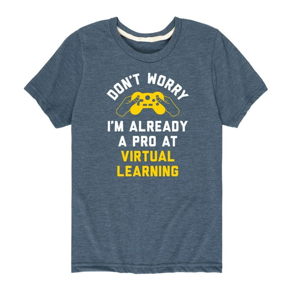 Instant Message - Pro At Virtual Learning - Youth Short Sleeve Tee