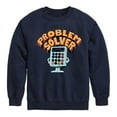 thumbnail image 1 of Instant Message - Problem Solver - Toddler & Youth Crewneck Fleece Sweatshirt, 1 of 6