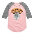 thumbnail image 1 of Instant Message - Problem Solver - Toddler & Youth Girls Raglan Graphic T-Shirt, 1 of 6