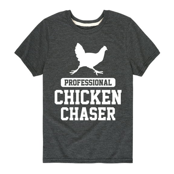 Instant Message - Professional Chicken Chaser - Toddler & Youth Short Sleeve Graphic T-Shirt