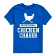 thumbnail image 1 of Instant Message - Professional Chicken Chaser - Toddler & Youth Short Sleeve Graphic T-Shirt, 1 of 6