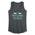 thumbnail image 1 of Instant Message - Professional Eye Roller - Women's Racerback Tank Top, 1 of 6