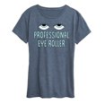 thumbnail image 1 of Instant Message - Professional Eye Roller - Women's Short Sleeve Graphic T-Shirt, 1 of 6