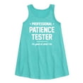 thumbnail image 1 of Instant Message - Professional Patience Tester - Toddler & Youth Girls A-line Dress, 1 of 5