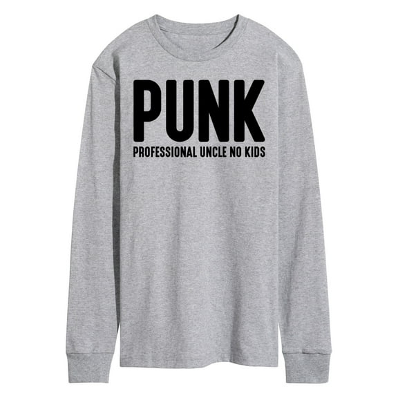 Instant Message - Professional Uncle No Kids - Men's Long Sleeve T-Shirt