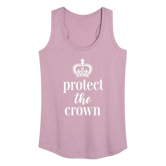 Instant Message - Protect The Crown - Women's Racerback Tank Top