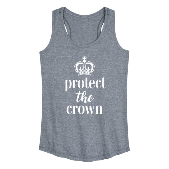 Instant Message - Protect The Crown - Women's Racerback Tank Top