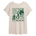 thumbnail image 1 of Instant Message - Protect This Place - Juniors Oversized Graphic T-Shirt, 1 of 5